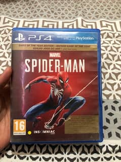 Marvel Spiderman PS4