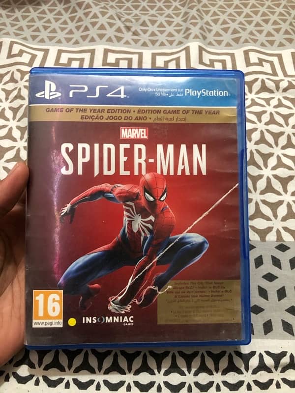 Marvel Spiderman PS4 0