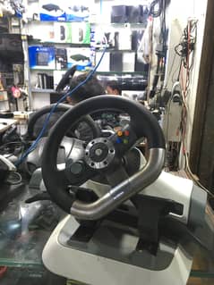 Wireless Steering Wheel for Xbox 360