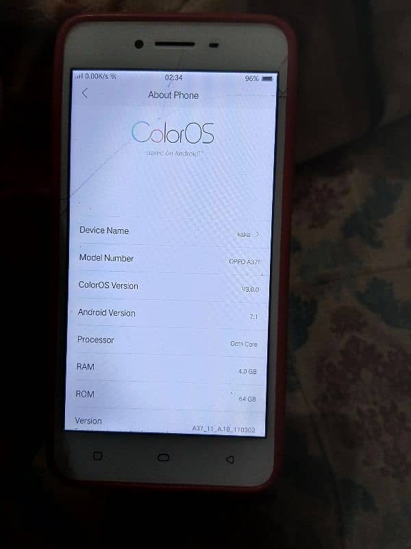 Oppo A37f 4gb /64gb for urgent sale 2