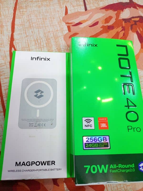 Infinix note 40 pro 12/256 box open 11 month worantyy cont 03452502539 10