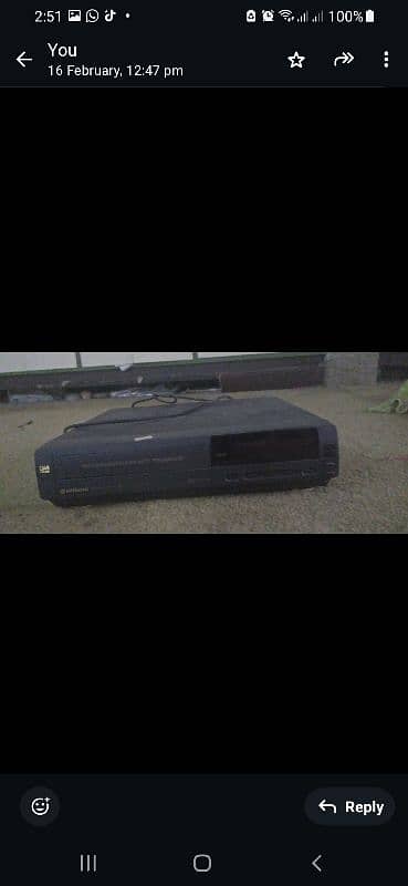 VCR. and VCP and pioner tap recorder. 1