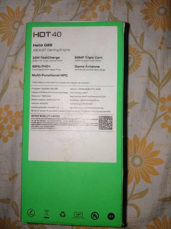 Infinix Hot 40 7