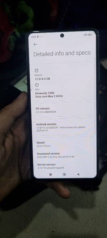 redmi note 12 pro plus 5g pta approved 19