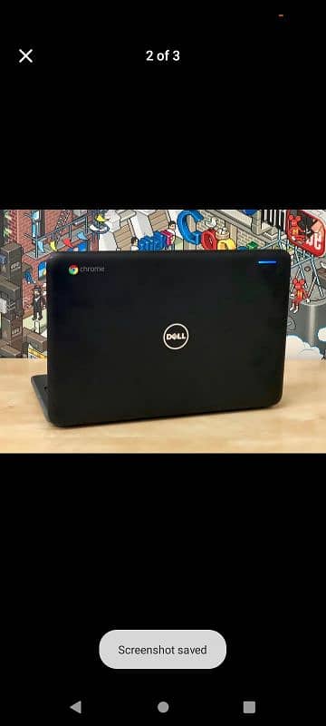 Dell Chromebook 3180 play store/windows 4gb ram 16gb storage only 7500 1