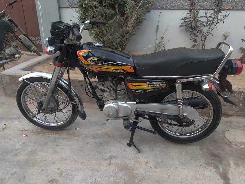 United 125 model 2021 karachi number 1