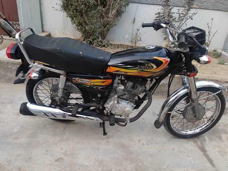 United 125 model 2021 karachi number 3