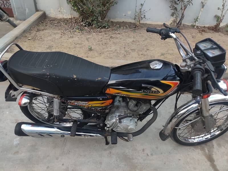 United 125 model 2021 karachi number 4