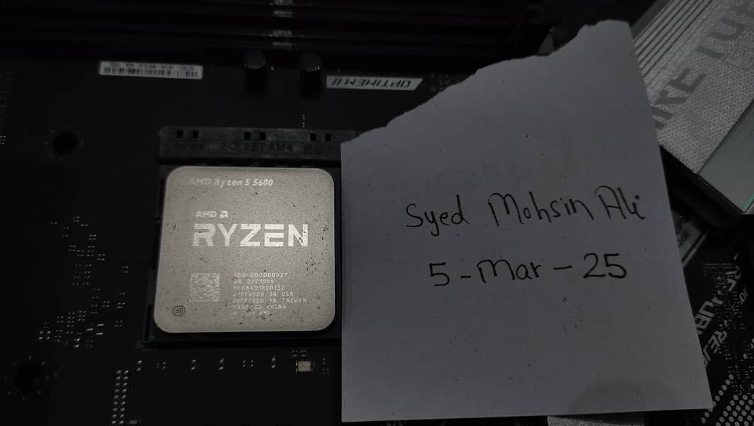 Ryzen 5 5600 + B550 Motherboard + 16GB/32GB DDR4 Rams 0