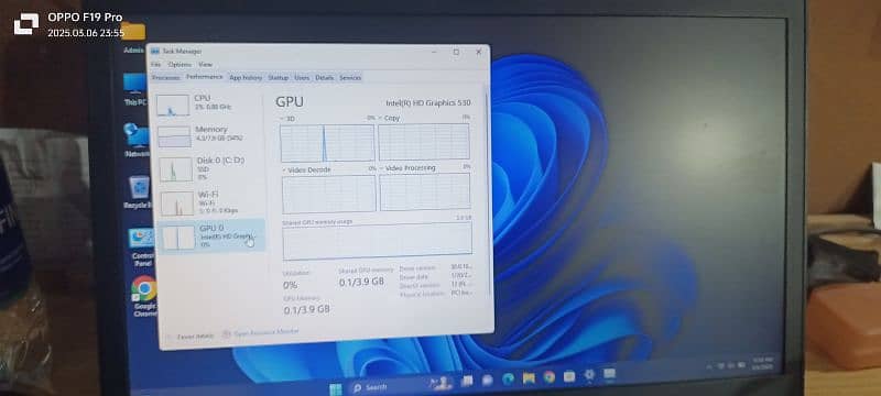 dell i5 6th generation HQ processor 1