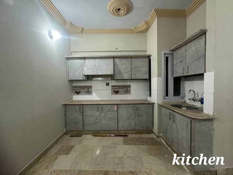 Elegant 4-Room Flat for Sale North Nazimabad Block K 1