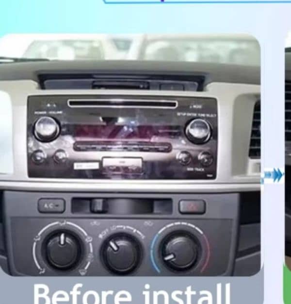 Stereo system for Toyota Fortuner and Hilux 2