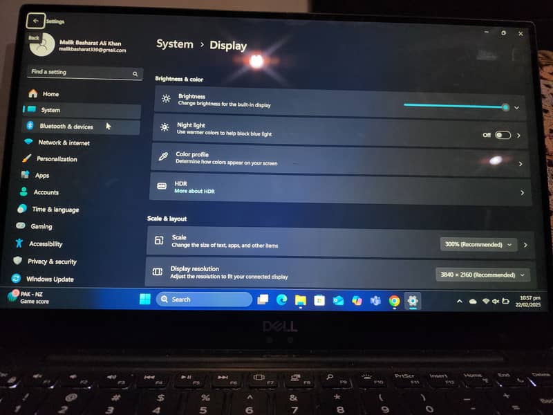 Dell XPS core i7 16GB/256GB SSD 1