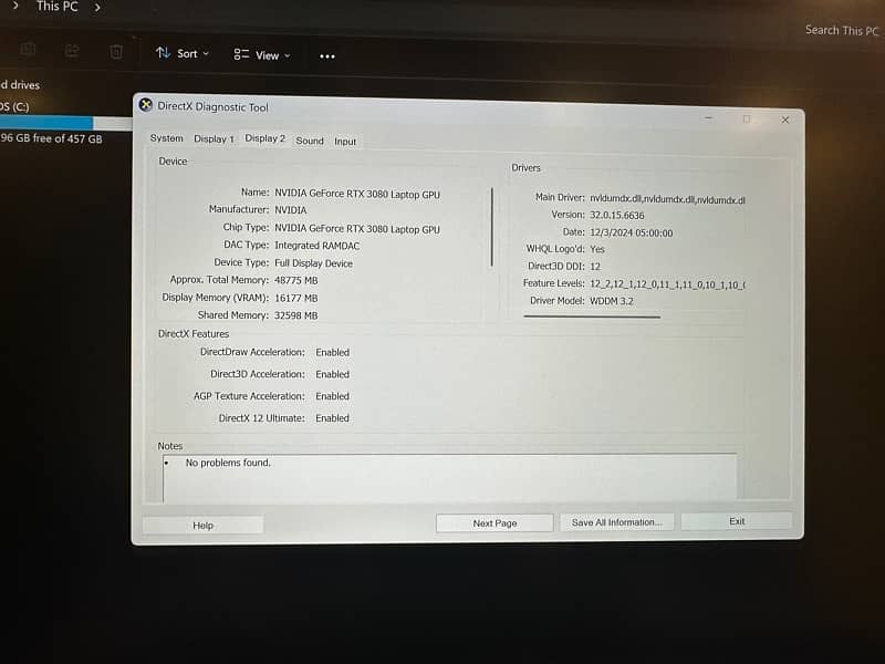 Alienware x17 R1, RTX 3080, Core i9, 64GB RAM 11