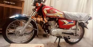 Honda 125 brand new condition Applied 4 open letter hai