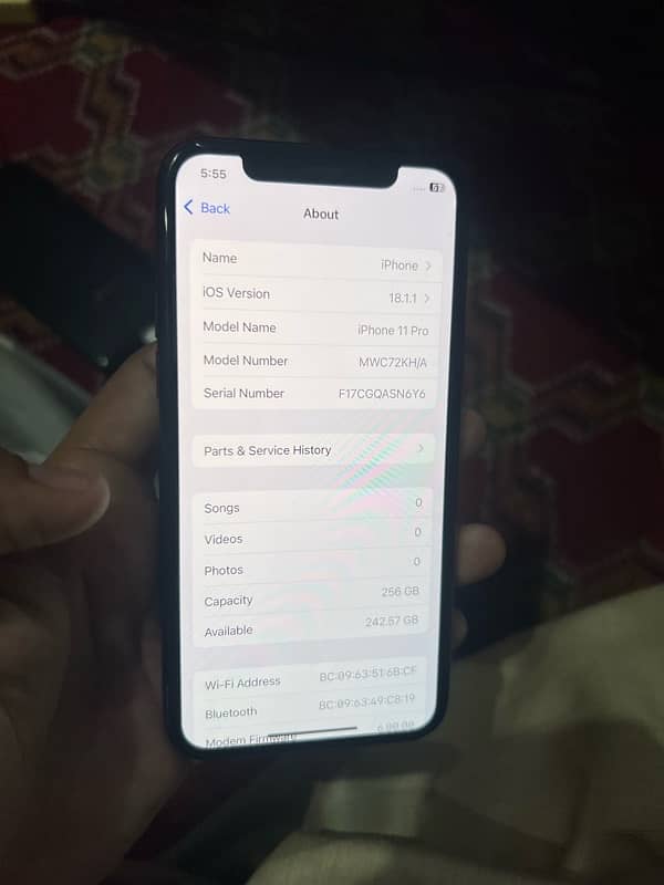 iphone 11 pro pta 8