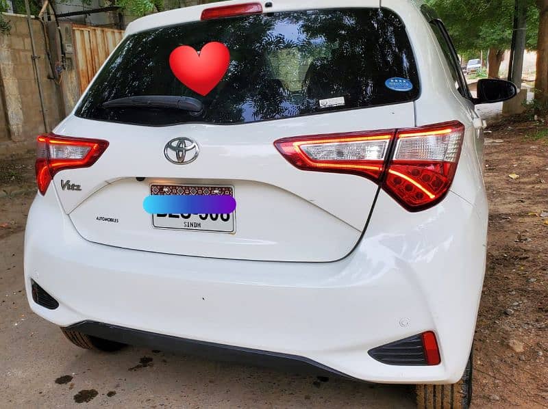 TOYOTA VITZ MODEL 2018 REGISTRATION 2024 7