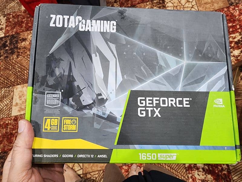 Zotac GTX 1650 Super 4GB 1