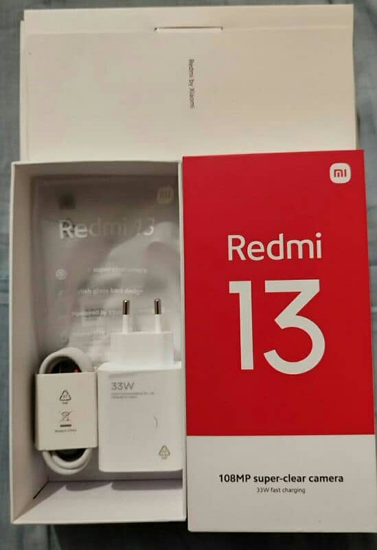 Redmi 13 full new mobile 8+128 4