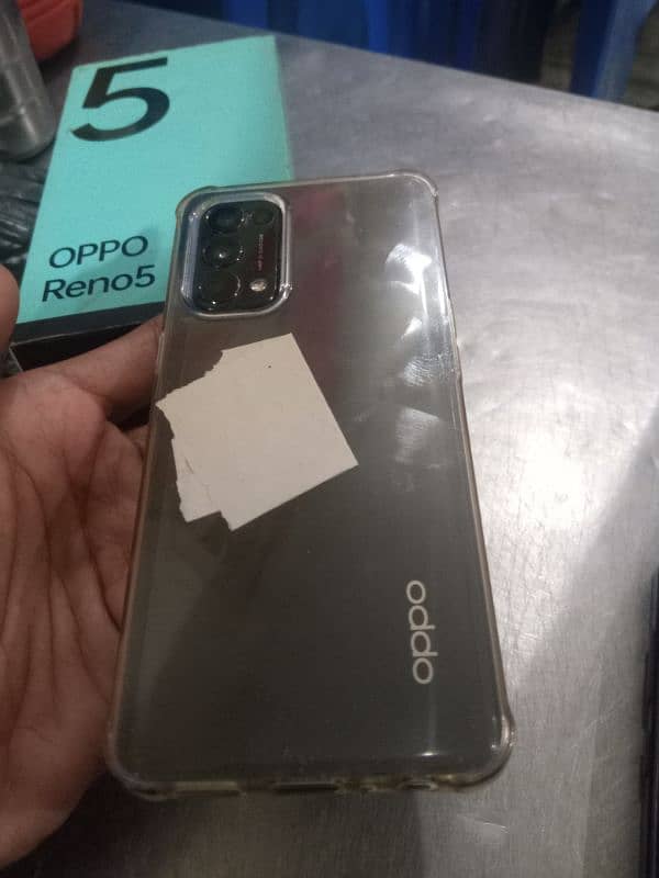 oppo reno 5 pro 12/256 with box only 0