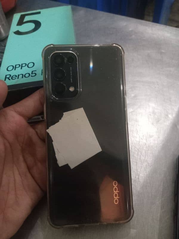 oppo reno 5 pro 12/256 with box only 1