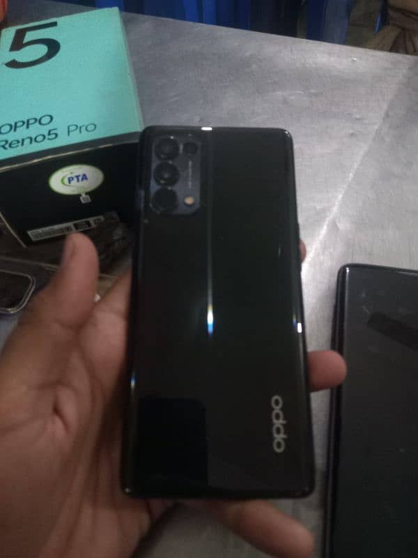 oppo reno 5 pro 12/256 with box only 7