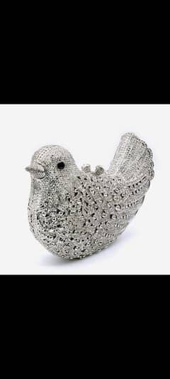 Bird Bridal Shaped Clutch