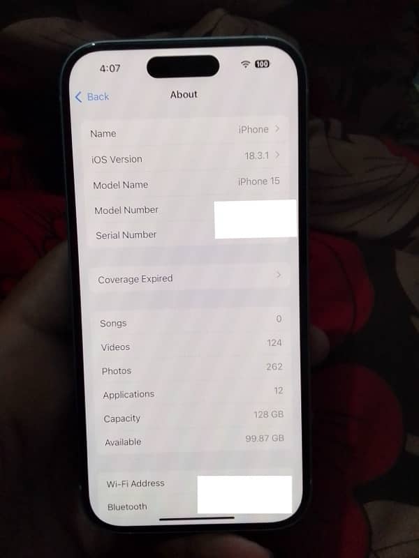 iPhone 15 128 gb (jv) 5