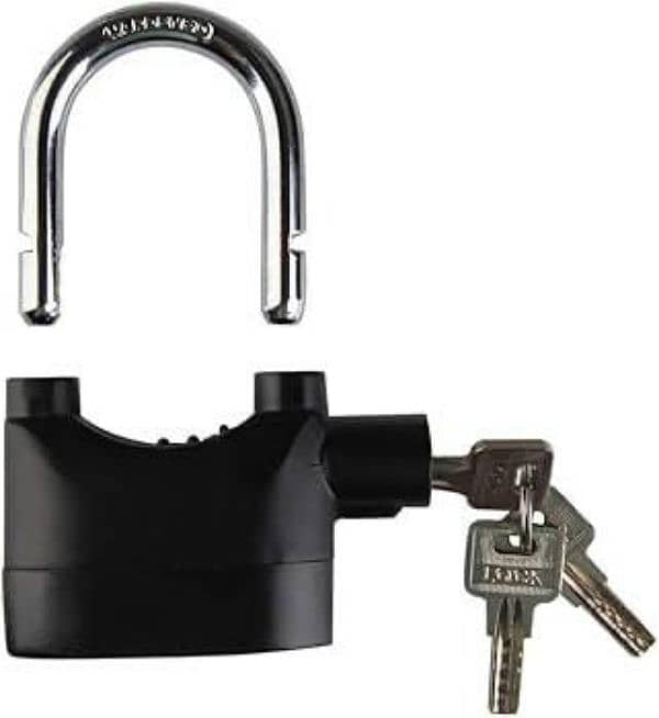 Universal Security Alarm Lock Waterproof with 3 Keys 3