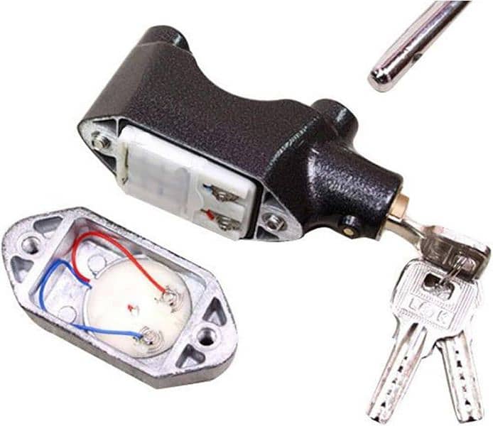 Universal Security Alarm Lock Waterproof with 3 Keys 6