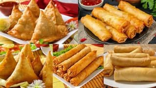 Homemade Frozen food (Samosa,Roll) 03174946137