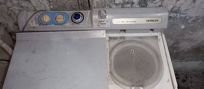 hitachi washing & dryr for sale 03214370879 4