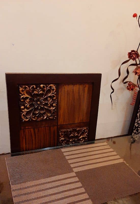 solid wooden dining with 6 chairs 4
