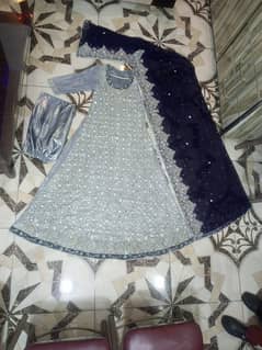 Walima maxi blue and grey