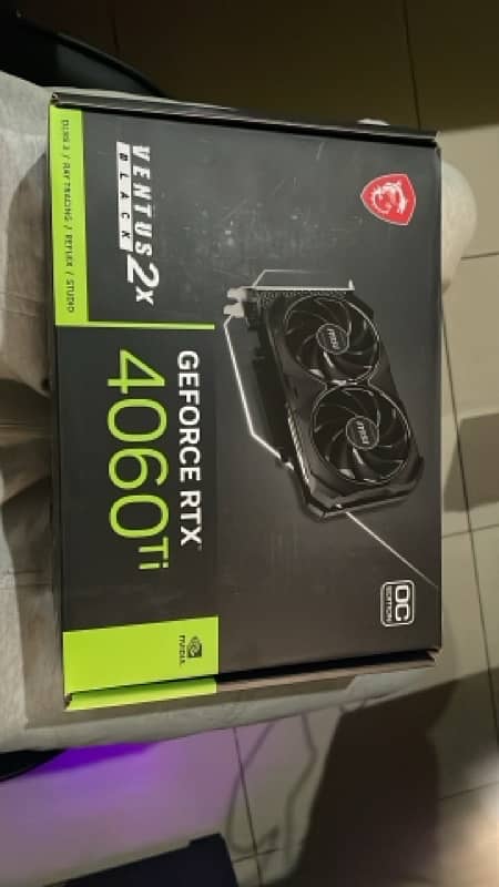 MSI 4060ti 16Gb 1