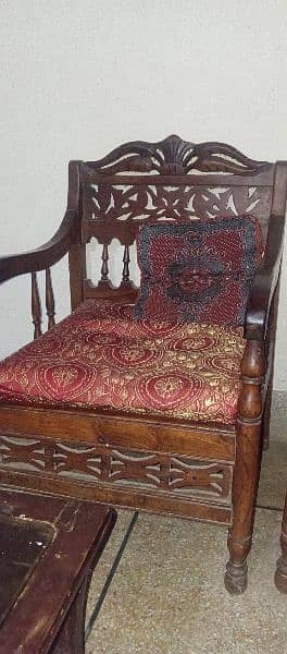 Chinese wooden sofa 1