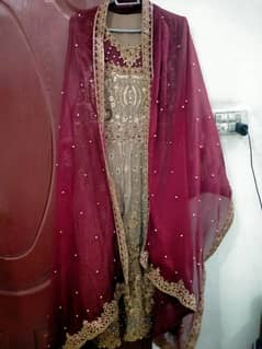 2 piece frock + dupatta