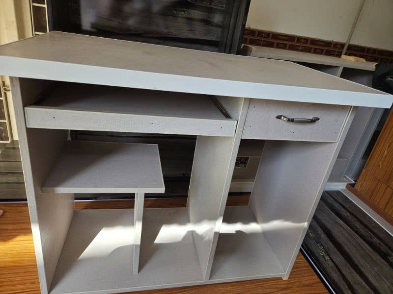 Office Table, Book Rack, Computer Table. 7