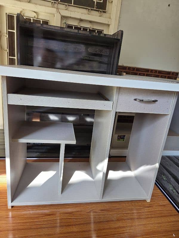 Office Table, Book Rack, Computer Table. 8