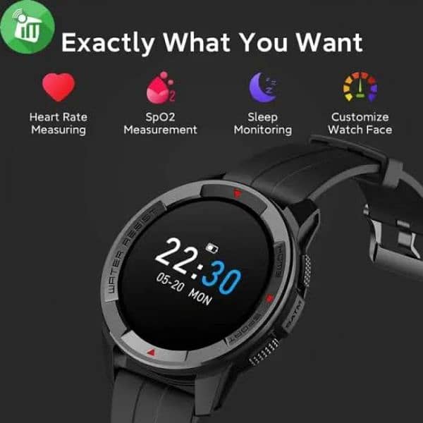 Mibro X1 Smart Watch with AMOLED Display   1