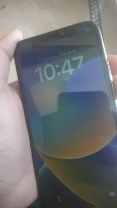 iPhone x with good condition