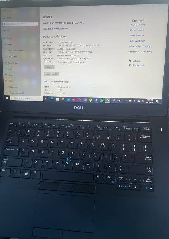 Dell latitude 7490 0