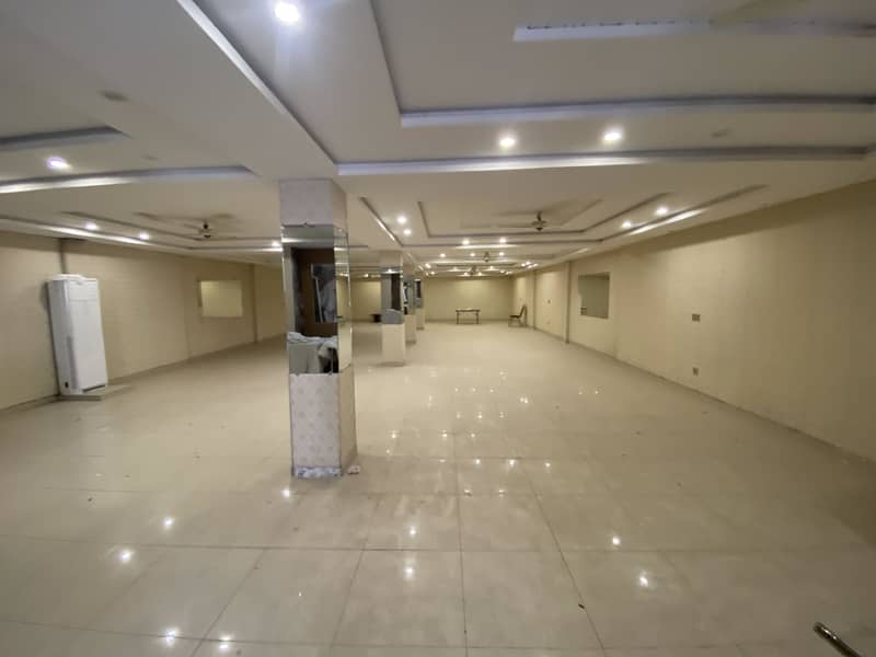 1 Kanal Commercial Basement For Rent Office Use Opposite Emporium MallJohar Town 2