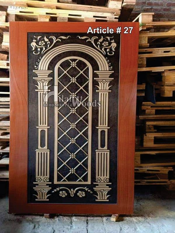 New Desing Fiber Doors Life Time Warainty All paksitan Free Delevry 12