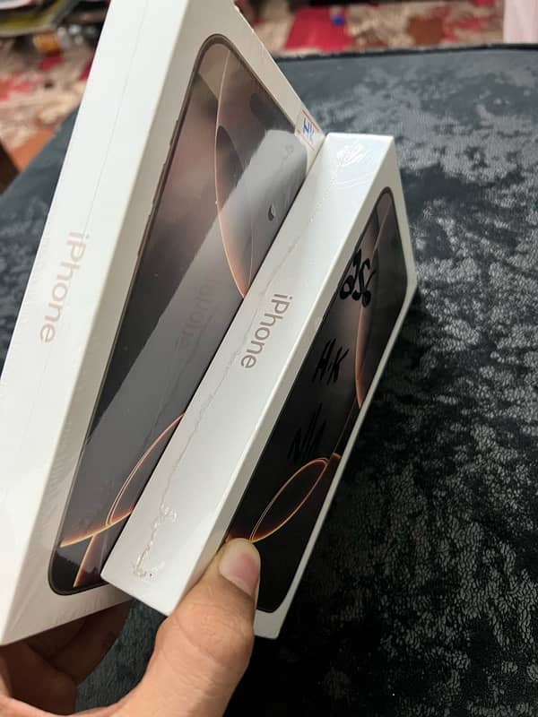 IPHONE 16 PRO MAX 256gb NON PTA and Dual Physical HK BOXPACK. 2