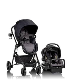 evenflo stroller with infant car seat