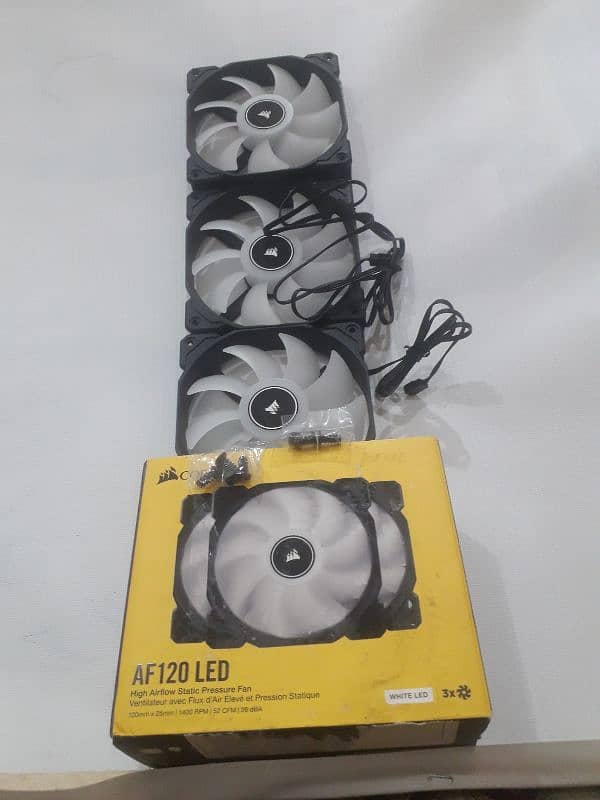 CORSAIR AF120mm single color white LED Fan 3