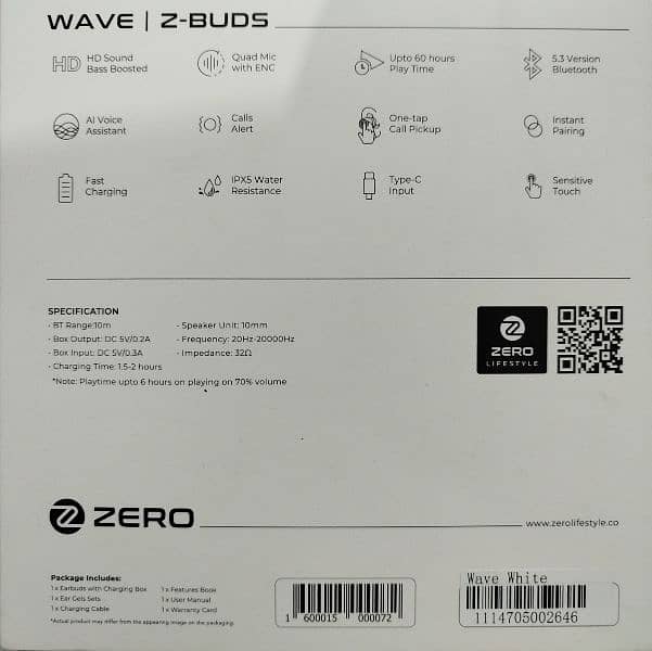 AirBuds :Wave Z -Buds 2