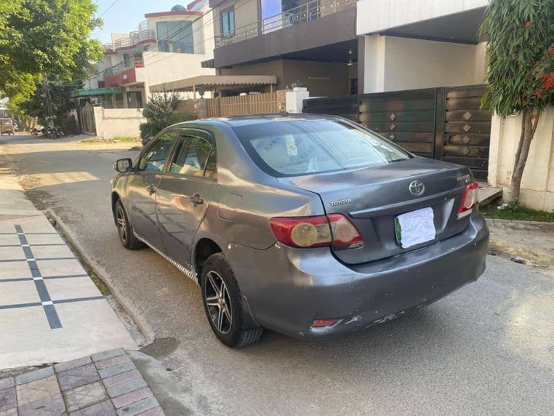 Toyota Corolla XLI 2012 2