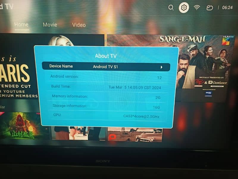 Sony Bravia tv lcd with wifi android all ok 100% working further 1